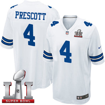 Dak Prescott Dallas Cowboys white Elite jersey