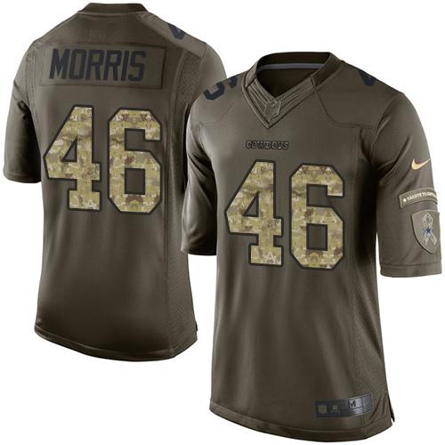 Alfred Morris Dallas Cowboys green Salute To Service jersey