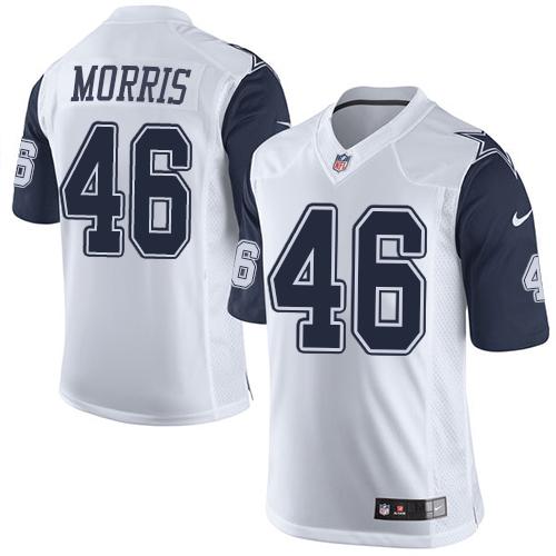 Alfred Morris Dallas Cowboys white Elite jersey