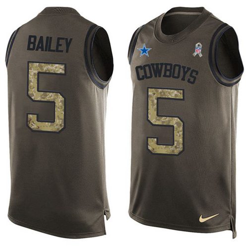 Dan Bailey Dallas Cowboys green Salute To Service jersey