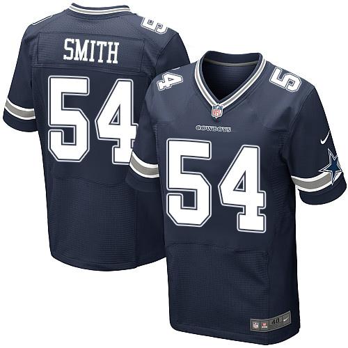 Jaylon Smith Dallas Cowboys navy Elite jersey