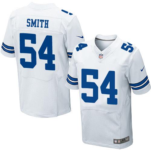 Jaylon Smith Dallas Cowboys white Elite jersey
