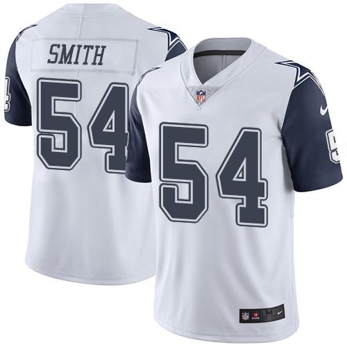 Jaylon Smith Dallas Cowboys white jersey