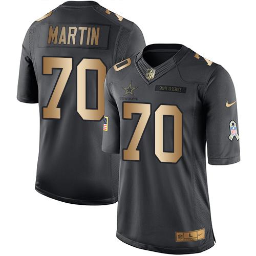 Zack Martin Dallas Cowboys black Salute To Service jersey