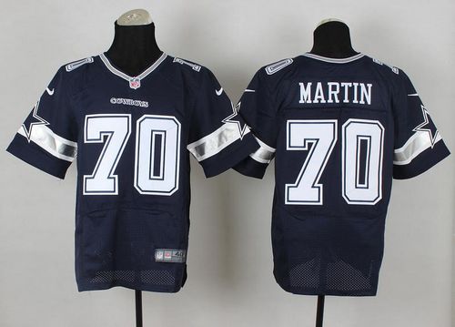 Zack Martin Dallas Cowboys navy Elite jersey