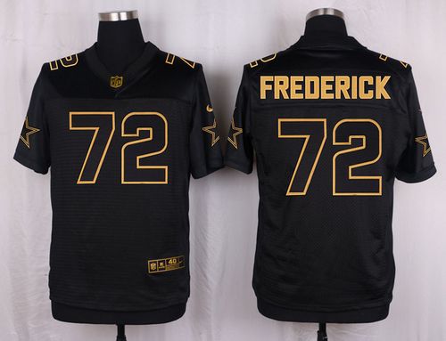 Travis Frederick Dallas Cowboys black Gold Collection jersey