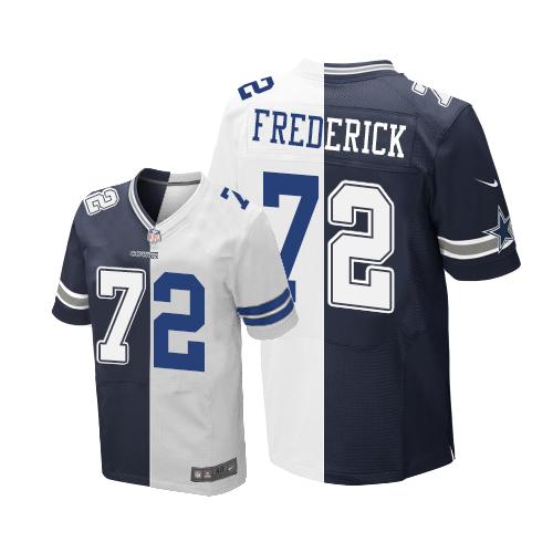 Travis Frederick Dallas Cowboys navy Elite jersey