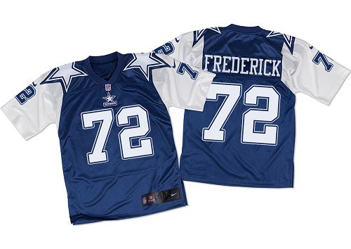 Travis Frederick Dallas Cowboys navy Elite jersey