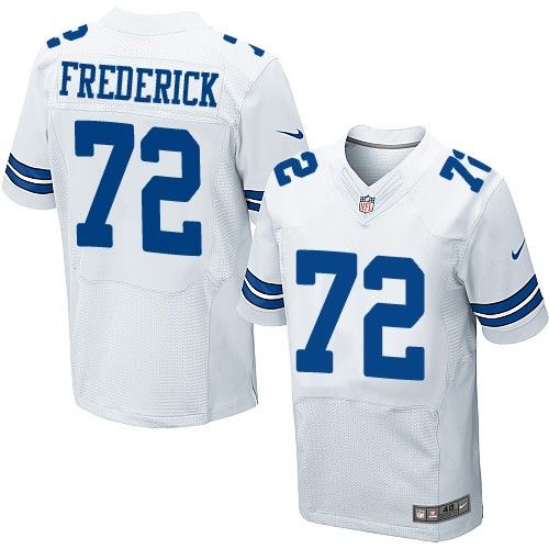 Travis Frederick Dallas Cowboys white Elite jersey