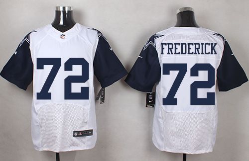 Travis Frederick Dallas Cowboys white Elite jersey