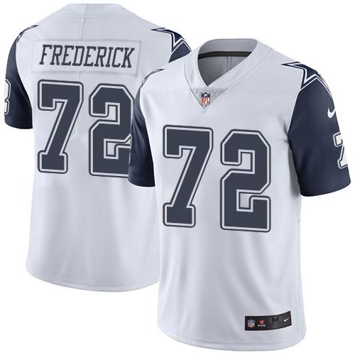 Travis Frederick Dallas Cowboys white jersey