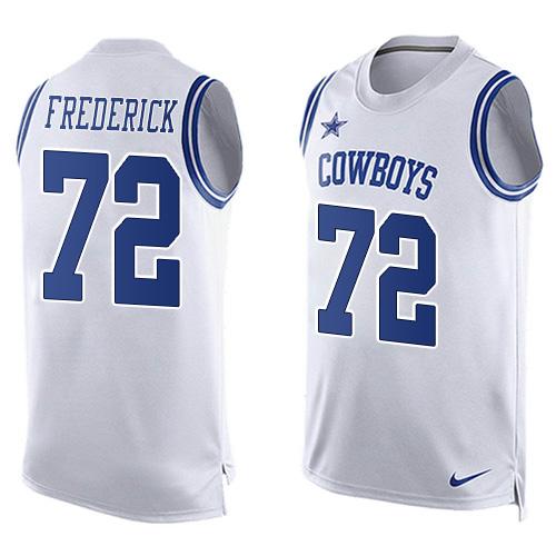Travis Frederick Dallas Cowboys white jersey