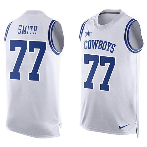 Tyron Smith Dallas Cowboys white jersey