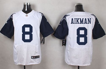 Troy Aikman Dallas Cowboys white Elite jersey