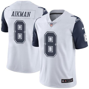 Troy Aikman Dallas Cowboys white jersey