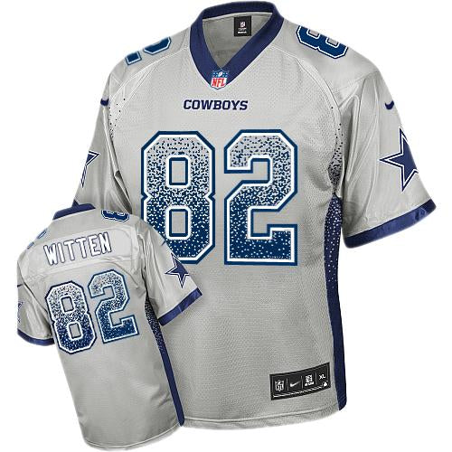 Jason Witten Dallas Cowboys grey Elite jersey