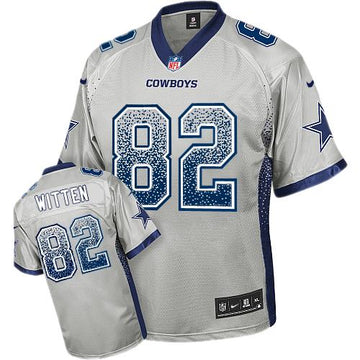 Jason Witten Dallas Cowboys grey Elite jersey