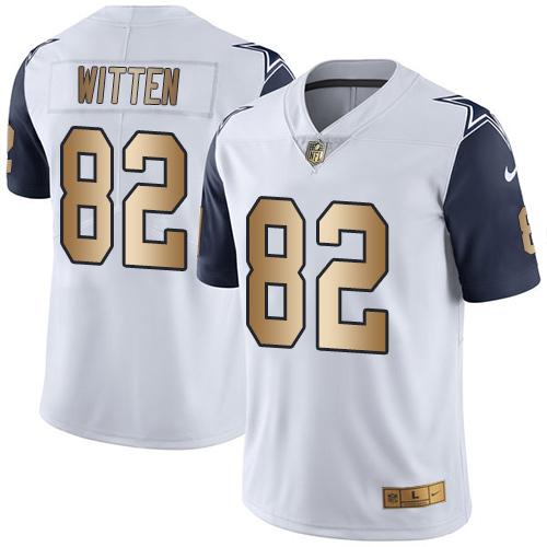 Jason Witten Dallas Cowboys white jersey