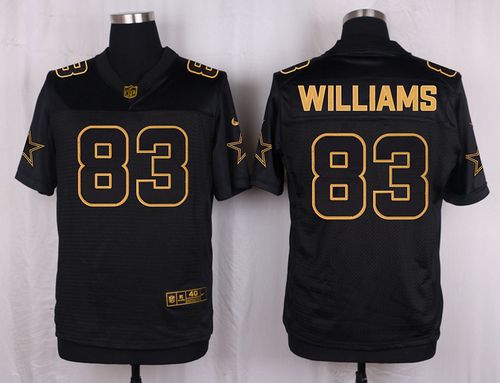 Terrance Williams Dallas Cowboys black Gold Collection jersey