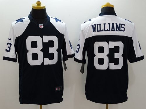 Terrance Williams Dallas Cowboys navy Throwback jersey