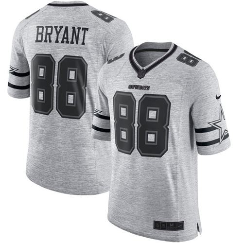 Dez Bryant Dallas Cowboys gray jersey