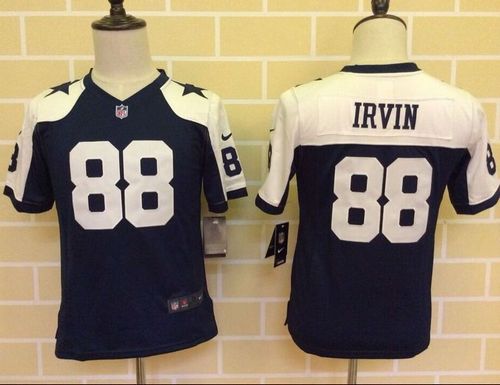 Michael Irvin Dallas Cowboys navy Elite jersey