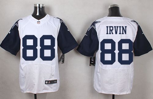 Michael Irvin Dallas Cowboys white Elite jersey