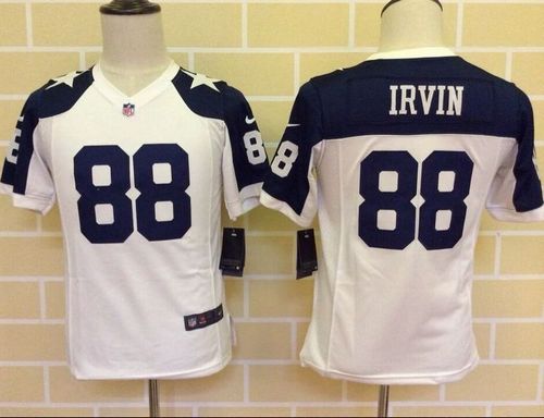 Michael Irvin Dallas Cowboys white Elite jersey