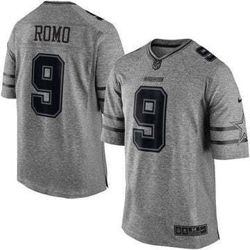 Tony Romo Dallas Cowboys gray jersey