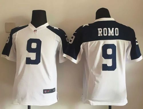 Tony Romo Dallas Cowboys white Elite jersey