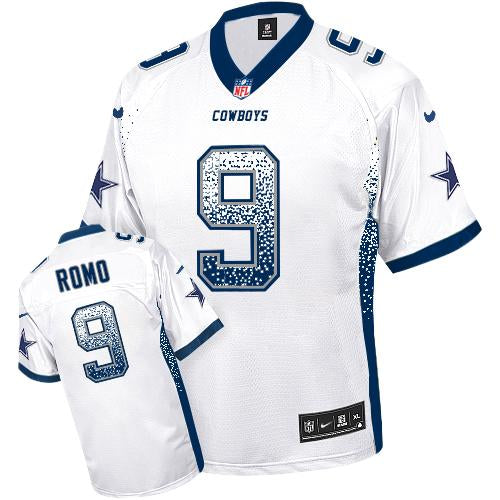 Tony Romo Dallas Cowboys white Elite jersey
