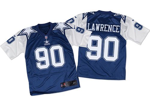 Demarcus Lawrence Dallas Cowboys navy Elite jersey