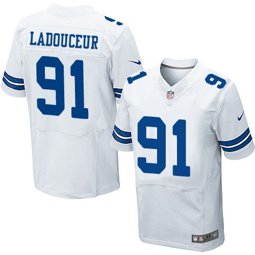 L P Ladouceur Dallas Cowboys white Elite jersey