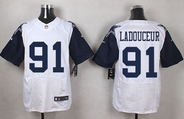 L P Ladouceur Dallas Cowboys white Elite jersey
