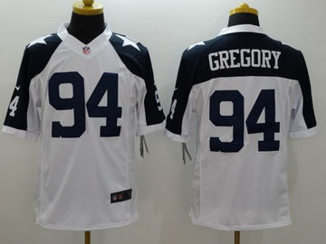 Randy Gregory Dallas Cowboys white Throwback jersey