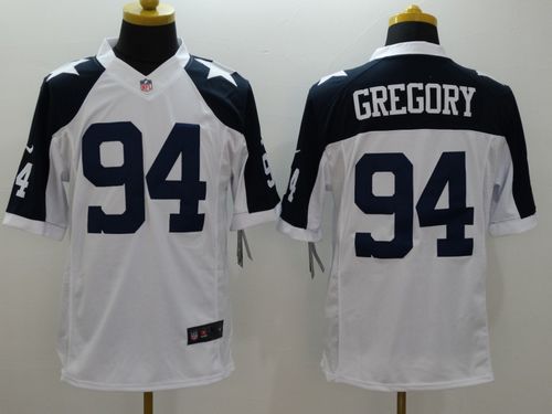 Randy Gregory Dallas Cowboys white Throwback jersey
