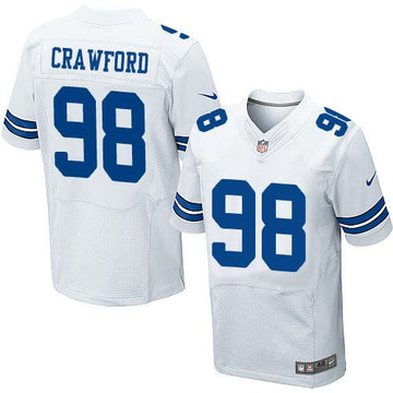 Tyrone Crawford Dallas Cowboys white Elite jersey