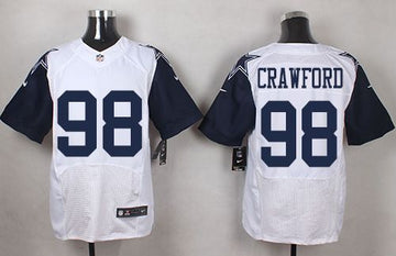 Tyrone Crawford Dallas Cowboys white Elite jersey