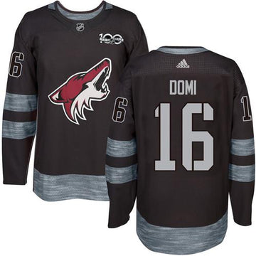 Max Domi Utah Mammoth black jersey