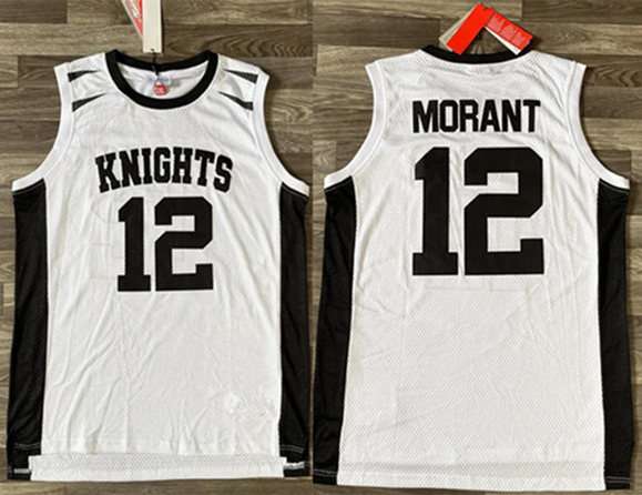 Crestwood High School Knights white jersey