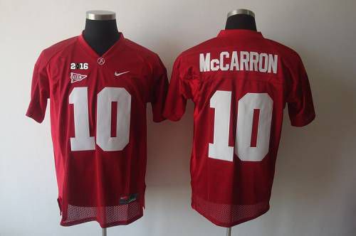 AJ McCarron Alabama Crimson Tide red jersey