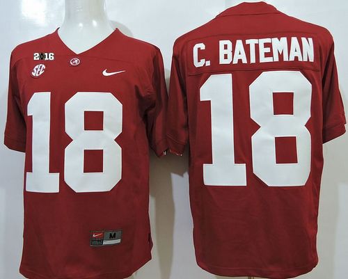 Cooper Bateman Alabama Crimson Tide red jersey