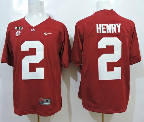 Derrick Henry Alabama Crimson Tide red jersey