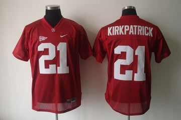 Dre Kirkpatrick Alabama Crimson Tide red jersey