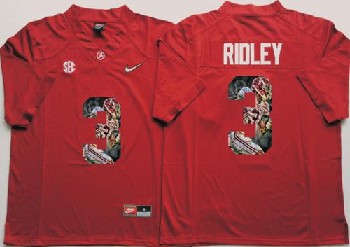 Calvin Ridley Alabama Crimson Tide red Fashion jersey