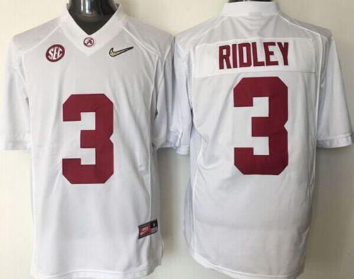 Calvin Ridley Alabama Crimson Tide white jersey