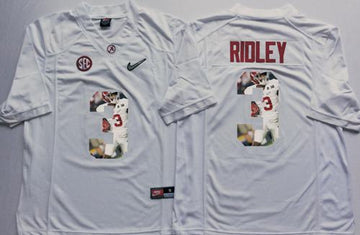 Calvin Ridley Alabama Crimson Tide white Fashion jersey