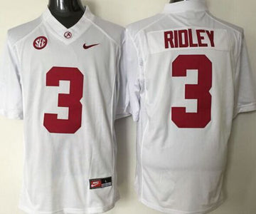 Calvin Ridley Alabama Crimson Tide white jersey