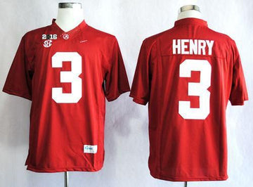 Derrick Henry Alabama Crimson Tide red jersey