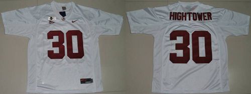 Donot Hightower Alabama Crimson Tide white jersey
